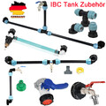 IBC Adapter IBC Tank Zubehör Auslaufhahn Kugelhahn Schlauchtülle Schwanenhals
