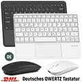 Touchpad Bluetooth Tastatur für Samsung Galaxy Tab A9+ A8 A7 S9 FE S8 S7 S6 Lite