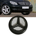 Für 2006-14 Mercedes Benz B-C-GLK W204 Vito W447 grill Logo schwarz Stern Emblem