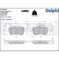 DELPHI Bremsbelagsatz, Scheibenbremse LP1958 für FORD JAGUAR MAZDA OPEL PEUGEOT