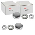 2X NTY RADLAGER-SATZ HINTEN BEIDSEITIG PASSEND FÜR FIAT 500L DOBLO TIPO OPEL