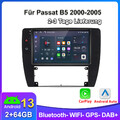 Autoradio Für VW Passat B5 Carplay Android 13 SWC RDS WIFI GPS NAVI DAB+ 2+64G