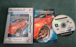 Need For Speed Underground (Sony PlayStation 2, 2003) PS2 + Anleitung Akzeptabel