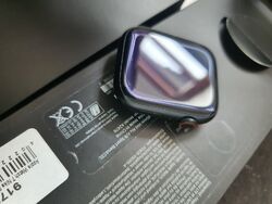 Apple Watch Nike Series 7 GPS + Cellular 45mm schwarz Sportarmband 