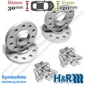 Spurplatten vorne 20mm, hinten 30mm/Achse u.a.: BMW 7er F01 F02 F03 F04 2008-15