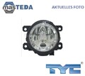 19-12317-01-9 NEBELSCHEINWERFER LINKS RECHT TYC FÜR RENAULT MEGANE III