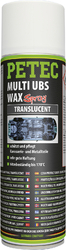 Petec Multi UBS -Wax Transparent Schwarz 500ml Auswahl