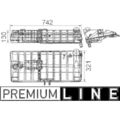 1x Ausgleichsbehälter, Kühlmittel MAHLE CRT 40 000P passend für MAN LIEBHERR
