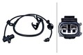 HELLA Sensor, Raddrehzahl 6PU 358 218-051 für TOYOTA