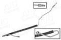 Hydraulikschlauch Lenkung AIC 57536 für VW POLO 4 9A4 9A2 9N2 9A6 9N4 12V 16V 1