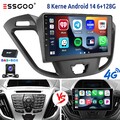 DAB+ 8 Core Für Ford Transit Custom 2013-2021 Android14 Autoradio Carplay 6+128G