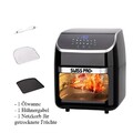 Heißluftfritteuse 12L Backofen Dörrautomat Grill Heissluftfritteuse Air Fryer Cm