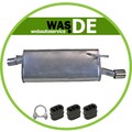 Endschalldampfer für Opel Meriva A 1.8, X03 125PS ab. 2003, Auspuff