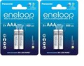 4x Micro AAA Eneloop AKKU Typ BK-4MCDE MADE IN JAPAN  BLISTER