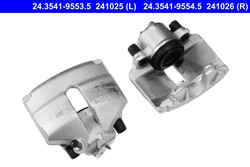 ATE Bremssattel 24.3541-9553.5 +57.71€ Pfand für VW POLO 5 6R1 6C1 PASSAT B6 3C2