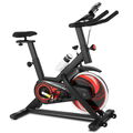 LCD Heimtrainer Indoor Cycling Fitness Bike Fahrrad Trimmrad Hometrainer 150 kg