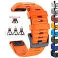 Quick Fit Silikon Armband Für Garmin Fenix 7/7X 6/6X Pro 5/5X Plus 3/3 HR Strap