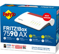 AVM FRITZ!Box 7590 AX V2, Wi-Fi 6, WLAN Mesh, WPA2, WPA3, WPS, DECT