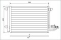 VALEO Kondensator, Klimaanlage 817777 für AUDI SEAT SKODA VW
