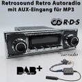 Retrosound Motor-1DAB Komplettset Becker Design MP3 DAB+ AUX-IN Retro Autoradio