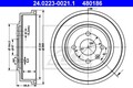 ATE Original 2 Bremstrommeln Bremsbackensatz Topkit Vormontiert (1420-52192) |
