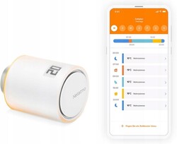 E24 Netatmo Smartes Heizkörperthermostat WLAN, Energie sparen, NAV-AMZ