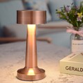 Kabellos Berühren Desk Lampe LED USB Wiederaufladbar Dimmen Tischleuchte 1800mah
