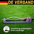 Automatischer Viereckregner Sprinkler Rasensprenger Gartensprenger Bewässerung