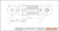 Dr!ve+ DP1110.13.0156 Kraftstofffilter für Dacia Nissan Renault Mercedes