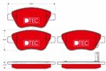 Bremsbelagsatz Scheibenbremse DTEC COTEC TRW GDB1700DTE für FIAT OPEL ADAM S07