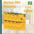 Norton 360 Security 1 3 5 10 PC Geräte 1 Jahr 2024 Deluxe Premium Standard