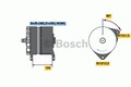 BOSCH Lichtmaschine Generator LiMa ohne Pfand 0 986 047 160