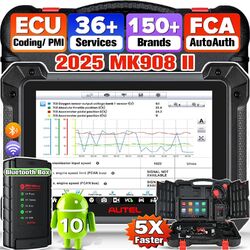 Autel MaxiSys MK908 II Profi Diagnosegerät Auto OBD2 Scanner ECU Coding AUTOVIN