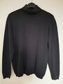 Rolli Feinstrickpullover schwarz m. Rollkragen Gr. L Damen Langarm Pulli Montego