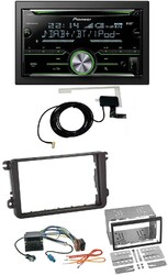 Pioneer CD USB MP3 Bluetooth 2DIN DAB Autoradio für VW T5 Caravelle Multivan Tra