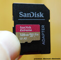 SanDisk Extreme 128 GB Micro SDXC Karte SD Speicherkarte 190MB/s UHS-I U3 A2 V30