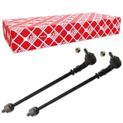 2x FEBI Spurstange vorne rechts + links passend für u.a. MERCEDES BENZ C-Klasse 