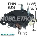 MOBILETRON Lichtmaschinenregler VR-F160 A-Circuit Active Lamp With Self-Excite