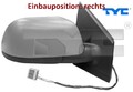 TYC 337-0167 Außenspiegel rechts Spiegel außen für VW 