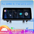 12,3" Android 14 Autoradio CarPlay 8-Kern 64GB GPS Navi für BMW X1 F48 NBT EVO