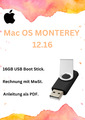 macOS Monterey 12.16 16GB USB Boot Stick / Anleitung / Einfache Installation