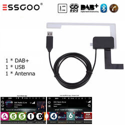 DAB+ Box Antenne mit USB Adapter Receiver Für Android Autoradio GPS Player auto