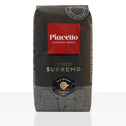 Piacetto Espresso Supremo Espresso 1kg Kaffeebohnen, Kaffee