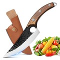 NEUE Kochmesser, Japanisches Küchenmesser Set mit Premium Lederscheide