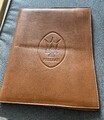 Maserati Dokumentenmappe Leder rehbraun ca. DIN A4