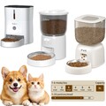 3L Automatischer Futterspender Futterautomat Pet Feeder mit Timer Katze & Hunde