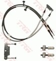 TRW (GCH239) Handbremsseil, Handbremszug für OPEL