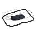 1x Hydraulikfilter, Automatikgetriebe MAHLE HX 81D passend für CHRYSLER DODGE