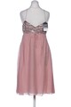 HUGO by Hugo Boss Kleid Damen Dress Damenkleid Gr. EU 34 Seide Pink #ujsflwd