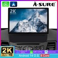 13.1" Android 14 2K 4+64G CarPlay Autoradio GPS FM Für Ford Fiesta MK6 2008-2016
